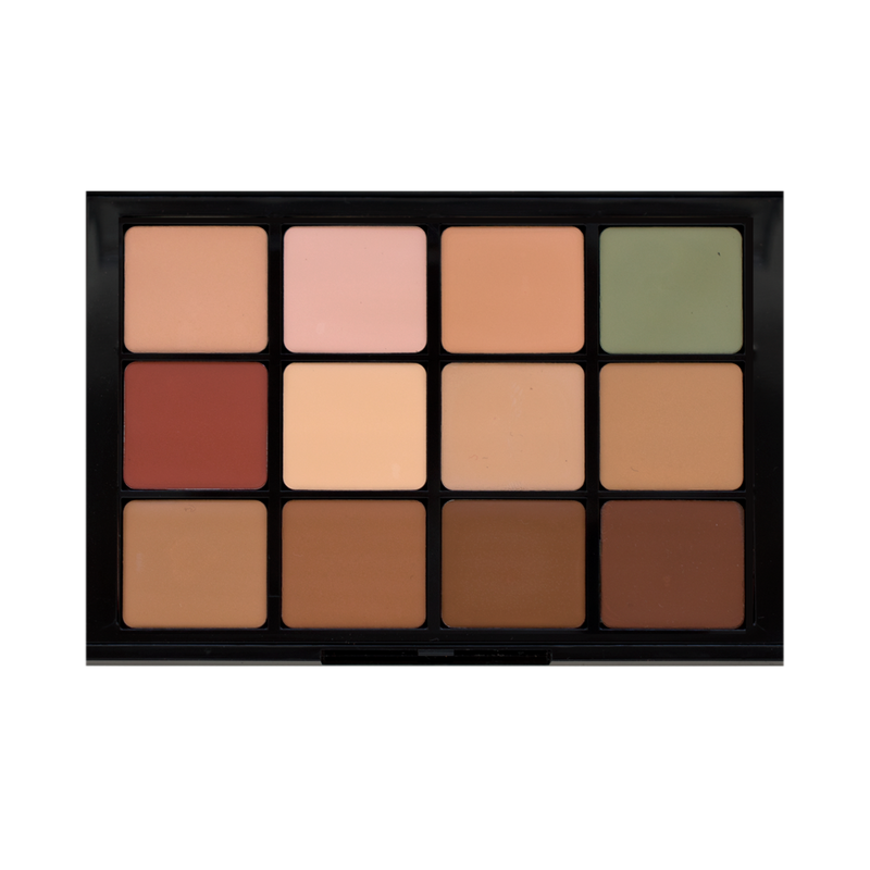 Viseart Corrector Contour Camouflage HD Palette 01