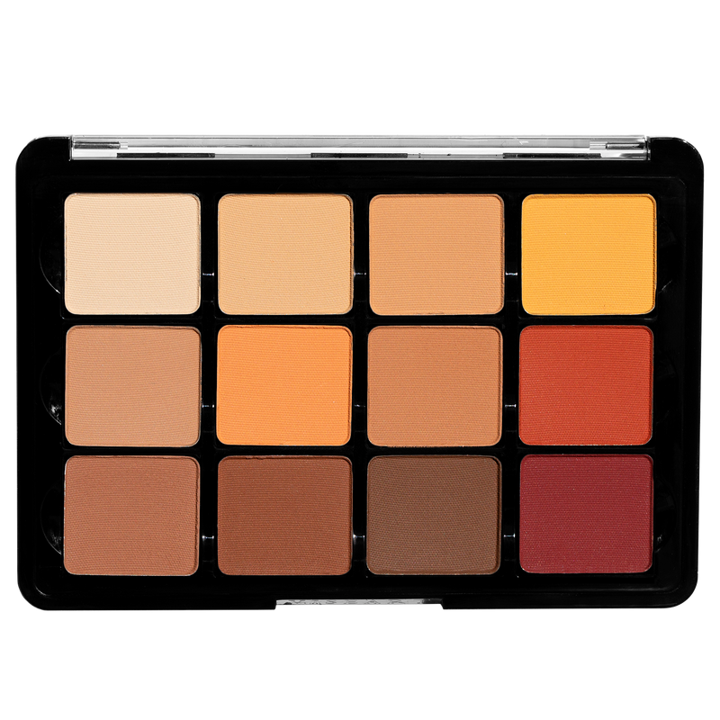 Viseart Eyeshadow Palette 10 Warm Matte