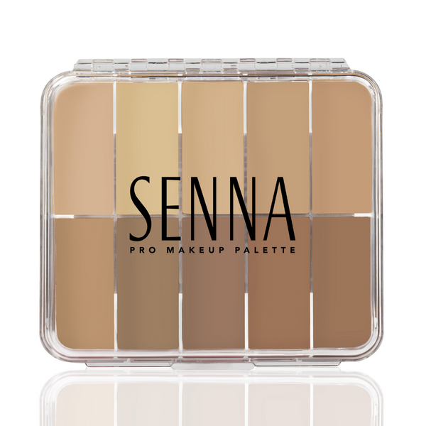 Senna Mini Slipcover Cream to Powder Palette Light-Medium 1