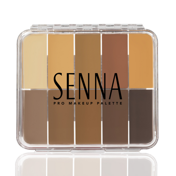 Senna Mini Slipcover Cream to Powder Palette Medium-Dark 2