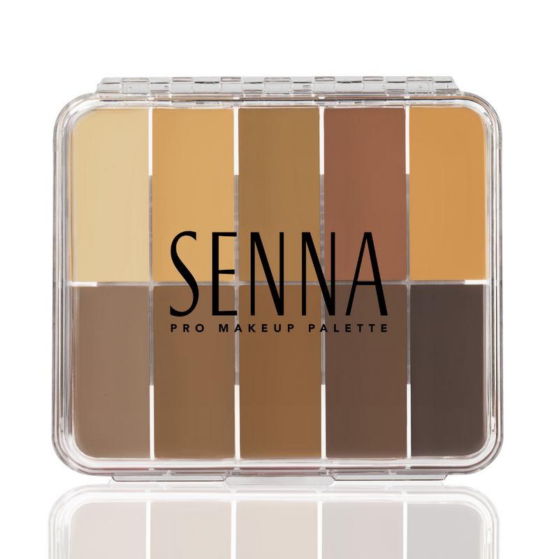 Senna Mini Slipcover Cream to Powder Palette Medium-Dark 2
