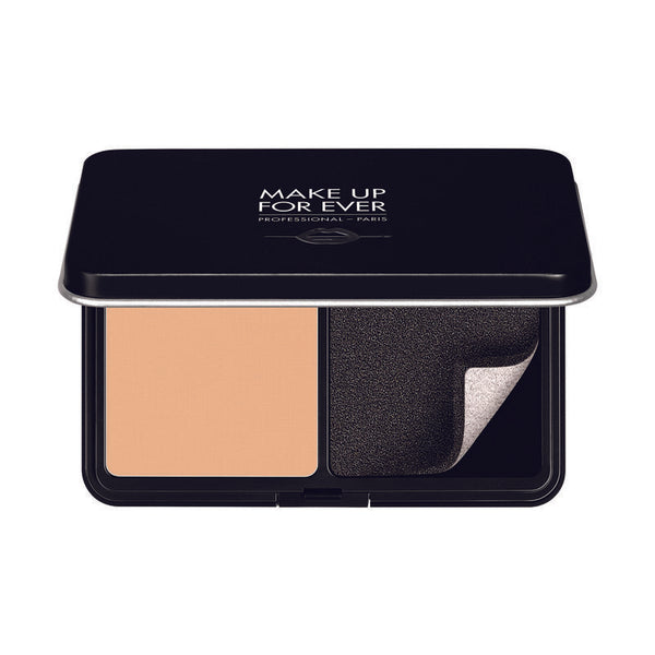 Make Up for Ever Matte Velvet Skin Blurring Powder Foundation, Y535 Chestnut, 0.38 oz