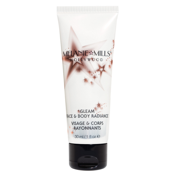 Melanie Mills Hollywood Gleam Face & Body Radiance All In One Makeup, Moisturizer & Glow Opalescence
