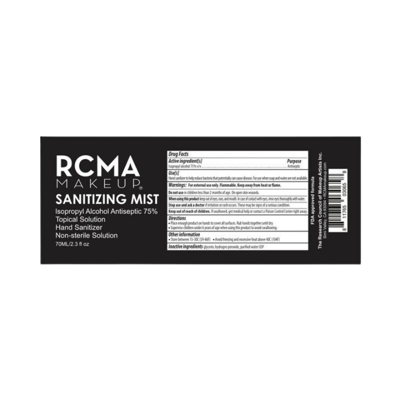 RCMA Sanitizing Mist
