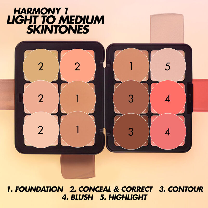Make Up For Ever HD Skin All In One Face Palette H1